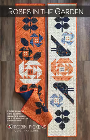 Roses in the Garden Table Runner - Robin Pickens - RPQP-RGR175