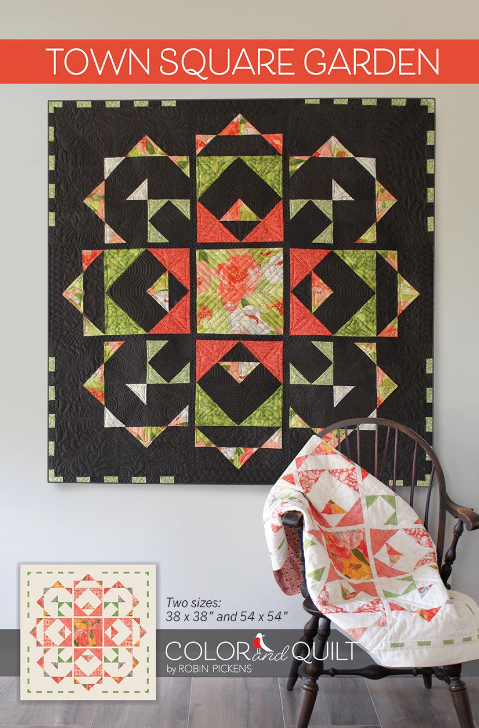 Town Square Garden Quilt Kit - Robin Pickens