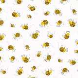 Susybee Basics Collection - Bees White all over - SB20197-100