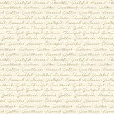 Riley Blake - Shades Of Autumn - Script Cream w/Sparkle - SC13477R-CREAM