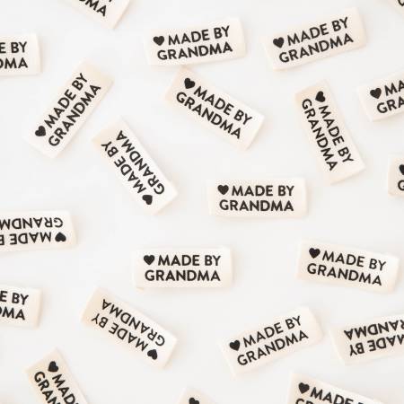 "Made by Grandma" Organic Cotton Quilt Labels