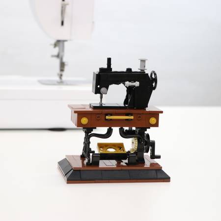 Sallie Tomato Vintage Sewing Machine Building (Lego) Block Set