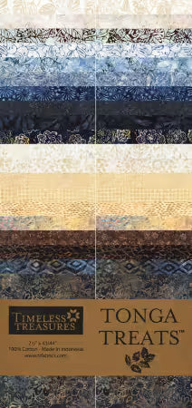 Tonga Batik Luna - 2.5" Strips - 40 pieces