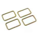 Sallie Tomato Set of Four Rectangle Rings 1.5"