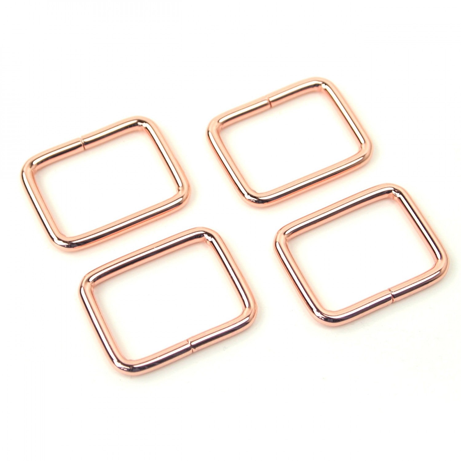 Sallie Tomato Set of Four Rectangle Rings 1"