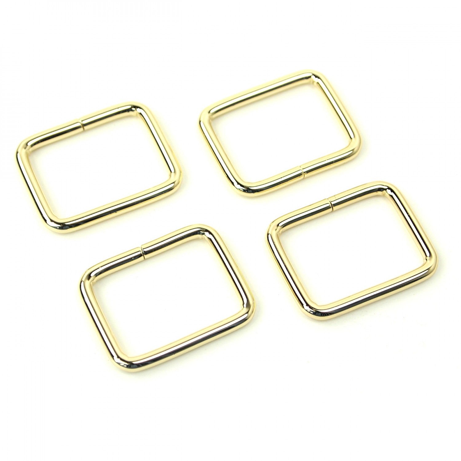 Sallie Tomato Set of Four Rectangle Rings 1"