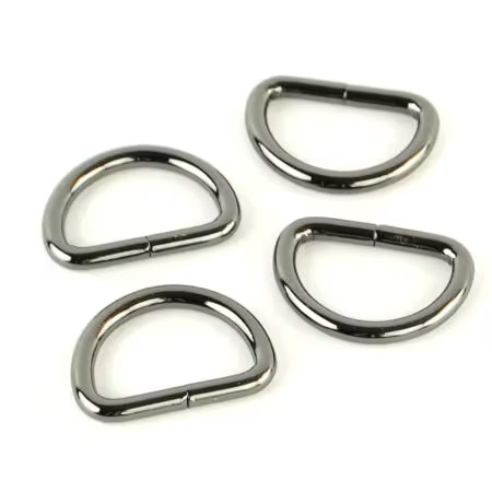 Sallie Tomato - Metal D-Ring - 3/4" - (4 pc)