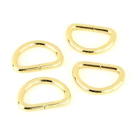 Sallie Tomato - Metal D-Ring - 3/4" - (4 pc)