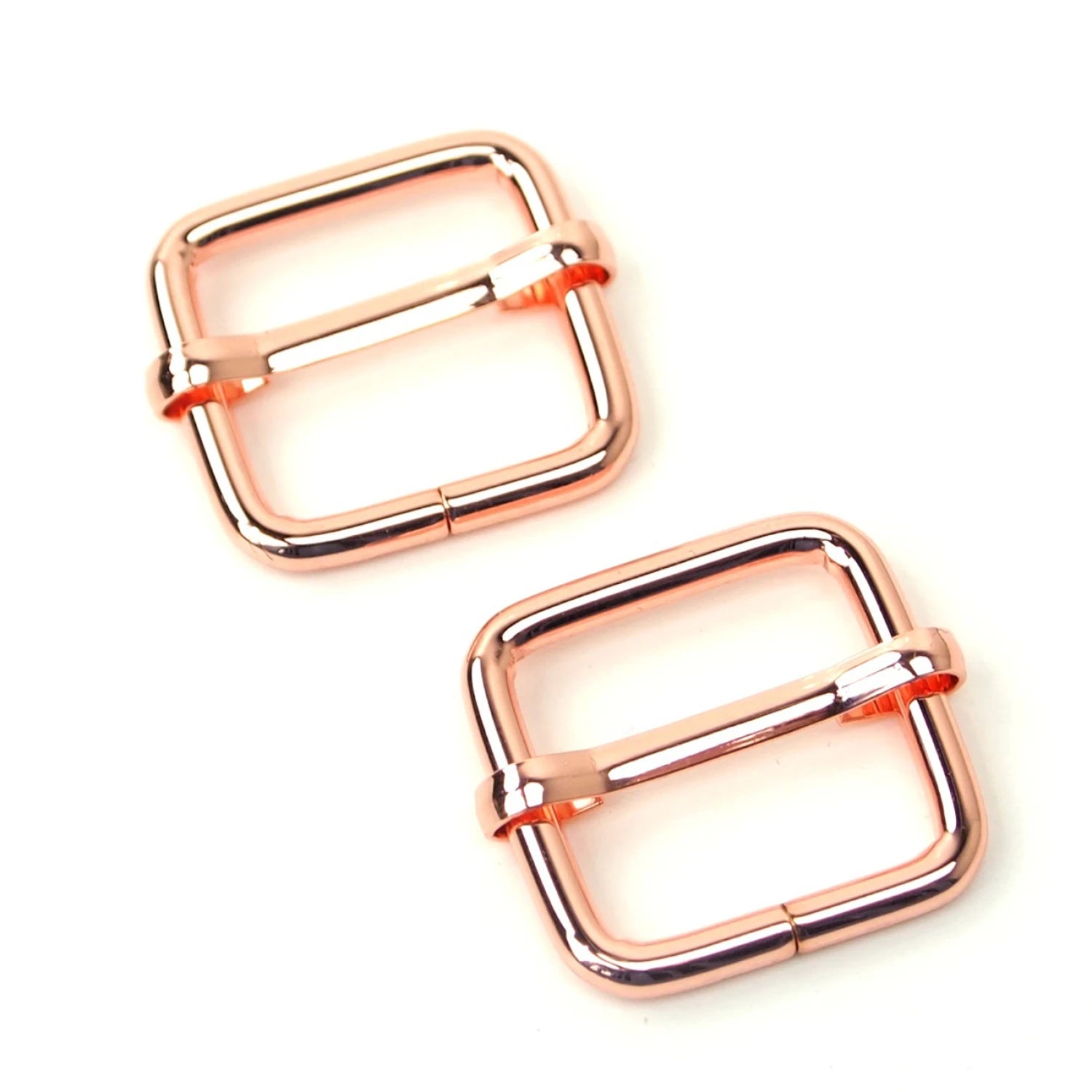 Sallie Tomato Two Slider Buckles 3/4"