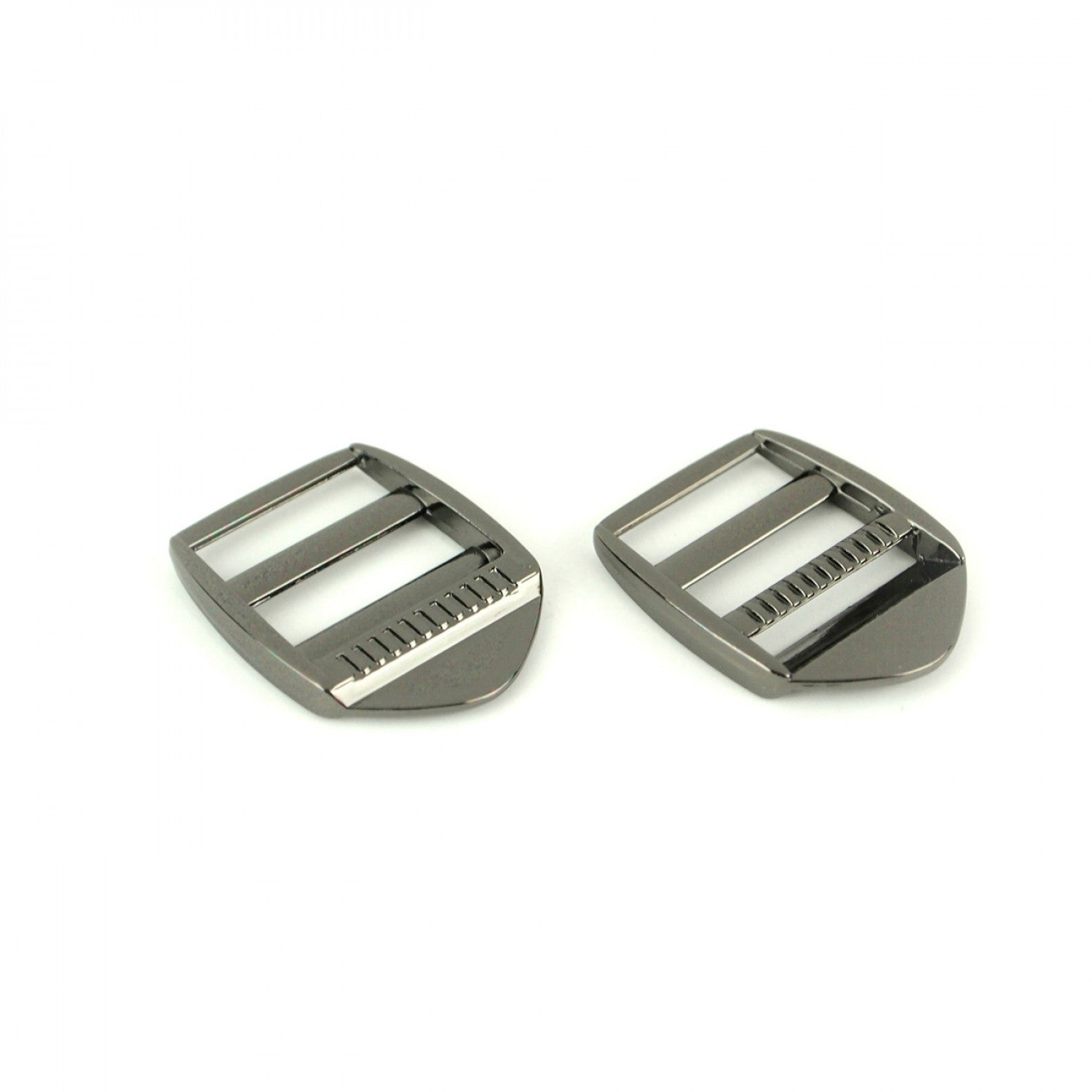 Sallie Tomato - Two Ladder Lock Slider Buckles 1"