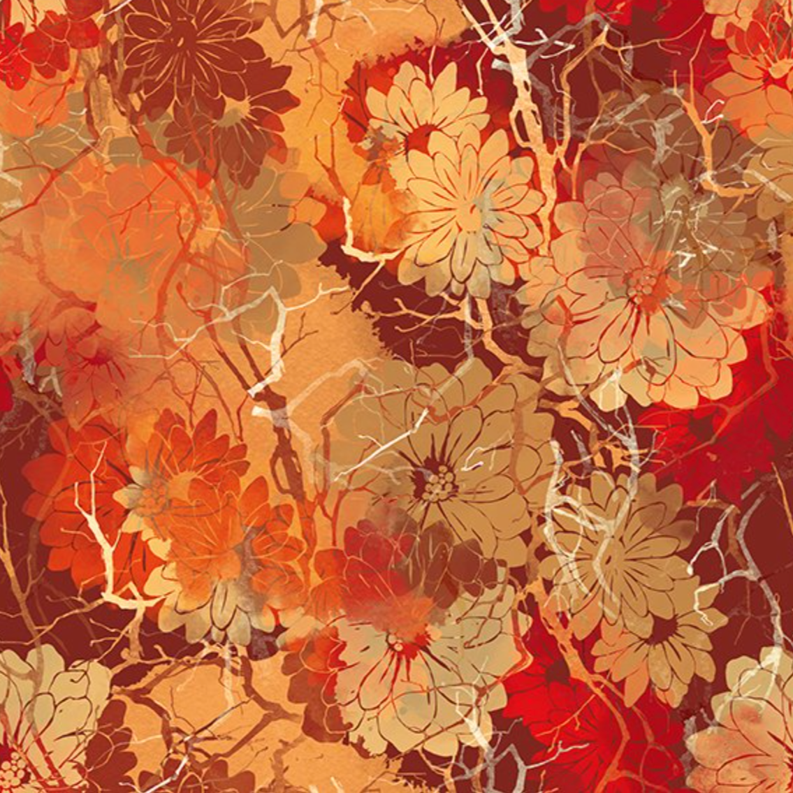 Jason Yenter - Reflections of Autumn II - Mums - 25RA-1