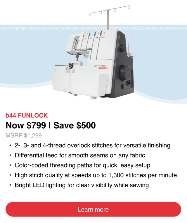 Bernette Funlock B44 Serger
