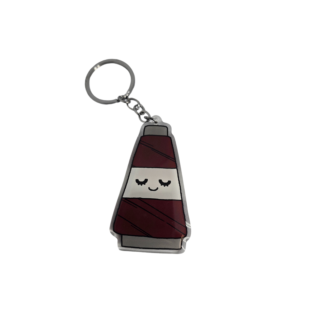 Spool of Thread Key Chain