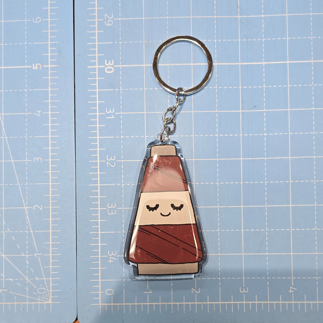 Spool of Thread Key Chain