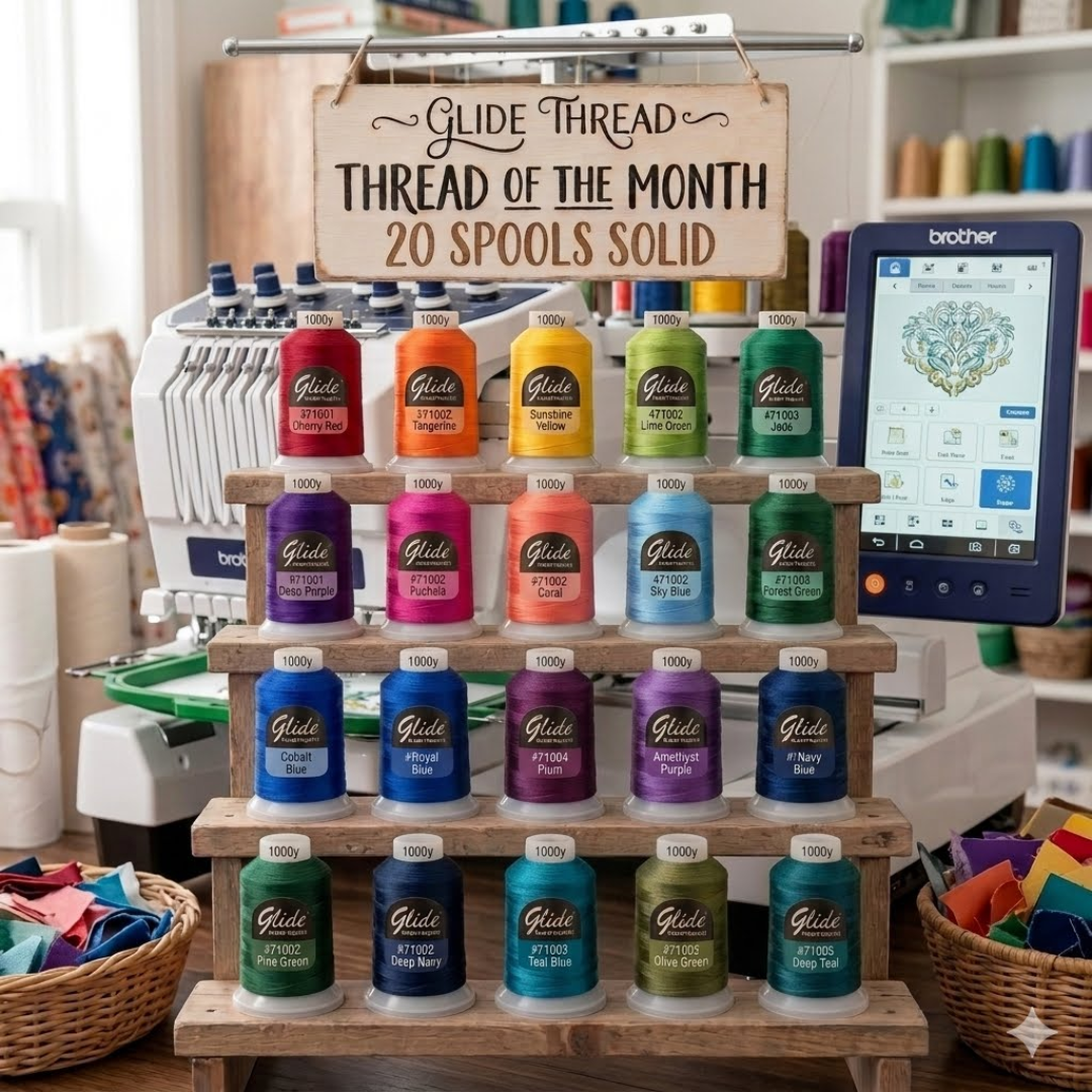 Thread of the Month Glide (20 Spools) Solid Colors