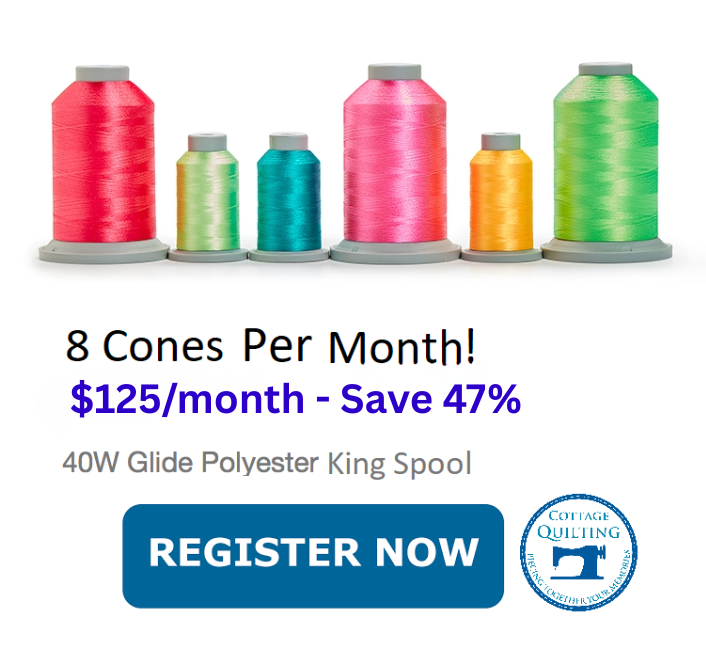 Thread of the Month Glide (8 Spools) King Spools Solid