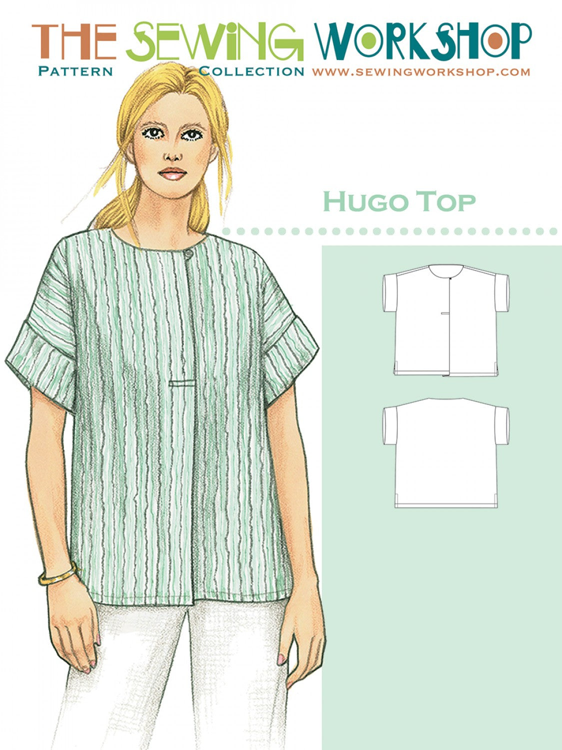 Hugo Top Pattern Size XS - XXXL