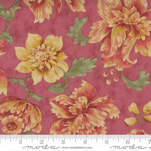 Threads that Bind, Blackbird Designs for Moda - Rose Floral - 28004-16