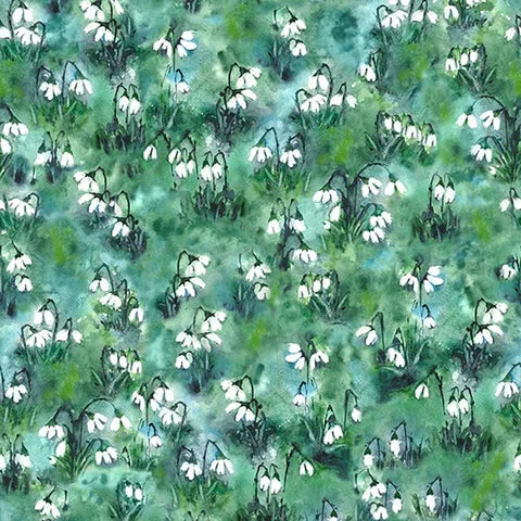 Cabin In The Woods - Hoffman Fabrics - Aspen Emerald