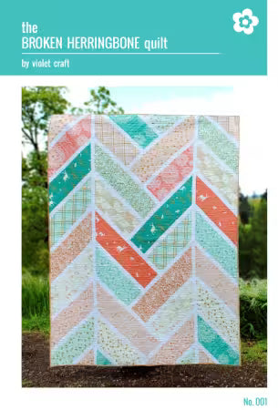 Broken Herringbone Quilt Pattern