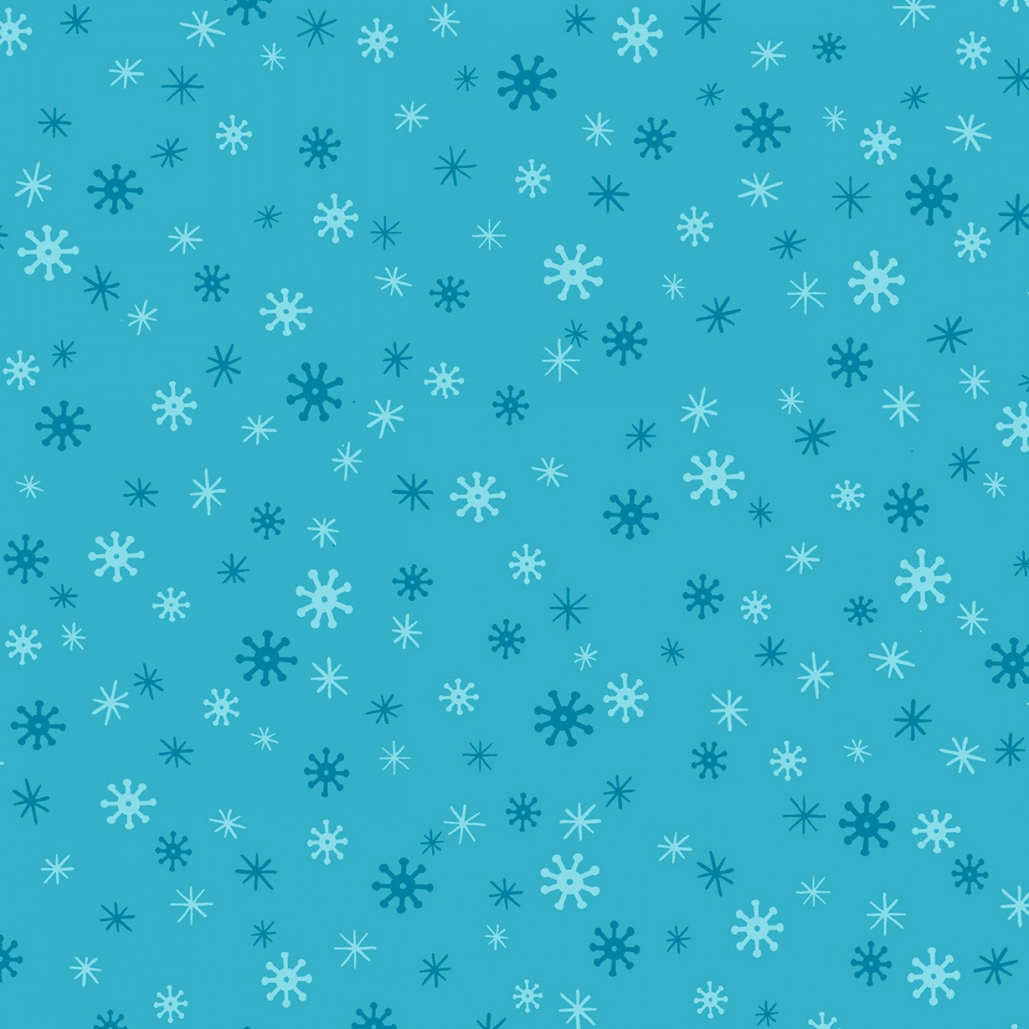 Wheeling Winter Wonderland - Blue Snowflake Blender