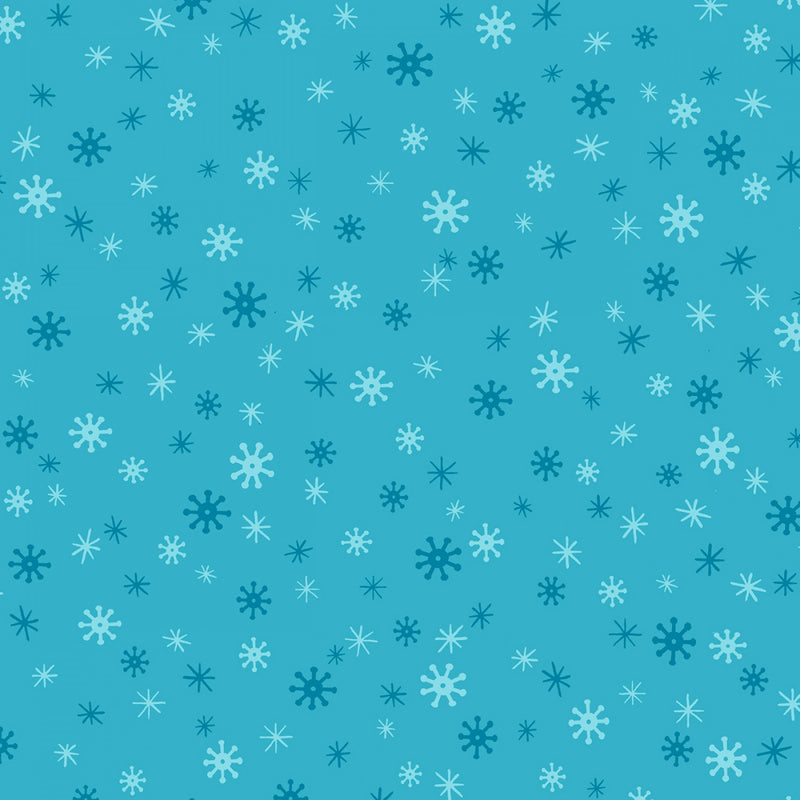 Wheeling Winter Wonderland - Blue Snowflake Blender