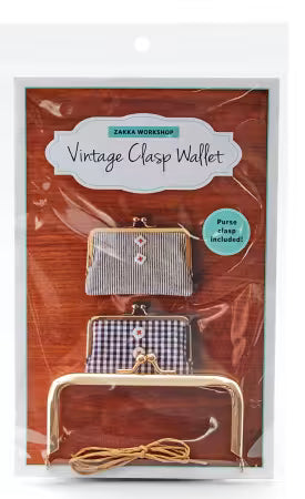 Vintage Clasp Wallet Kit with Rose Gold Clasp