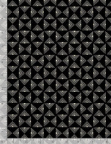 African Women - Triangular Geo Pattern - Black
