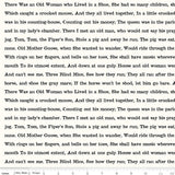 Goose Tales -  White Text  by J Wecker Frisch