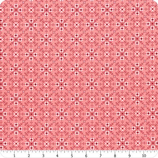 Riley Blake - Lori Holt - Berry & Sage - Coral Homemade - C17385-CORAL