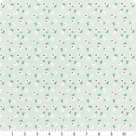 Riley Blake - Lori Holt - Berry & Sage - Sage Daisy - C17395-SAGE