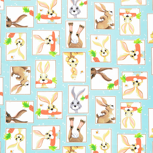 Harold The Hare -  White Harold the Hare Aqua SB20372-930