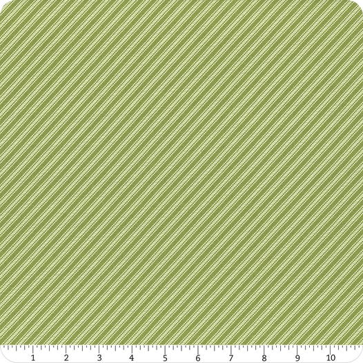 Dwell by Camille Roskelley - Green Grass Ticking Stripe - 55274-17