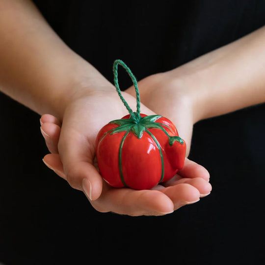 Tomato Ceramic Ornament