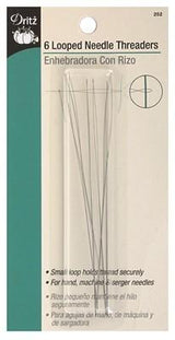 Dritz Looped Needle Threader 6pc