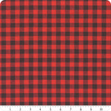 Wilmington Prints' Essentials - Buffalo Check - Red/Black