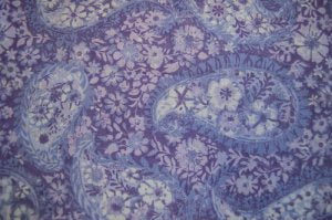 Wide Back 108" Wide Paisley Lilac