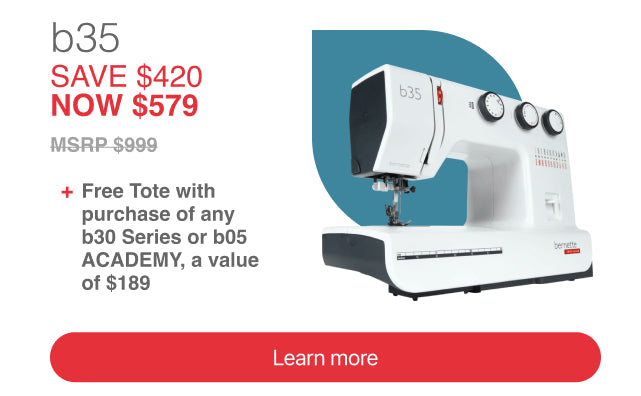 Bernette B35 Sewing Machine