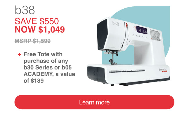 Bernette B38 Sewing Machine