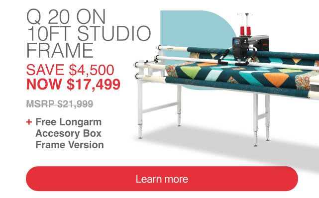 Bernina Q20 / Q24 Longarm Quilting Machines - No Automation