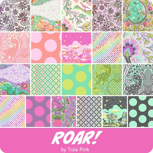 Tula Pink - Roar! 2.5" Jelly Roll FB4DRTP.ROAR