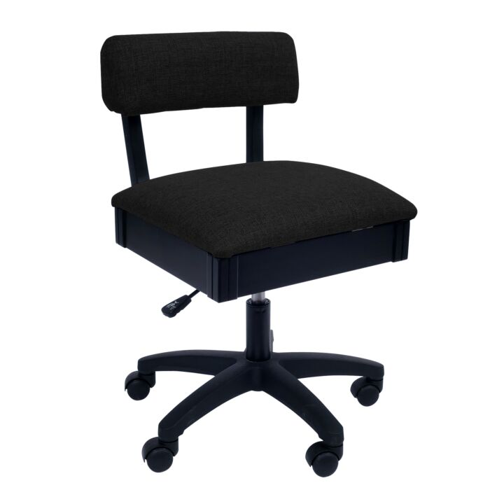 Black Hydraulic Sewing Chair