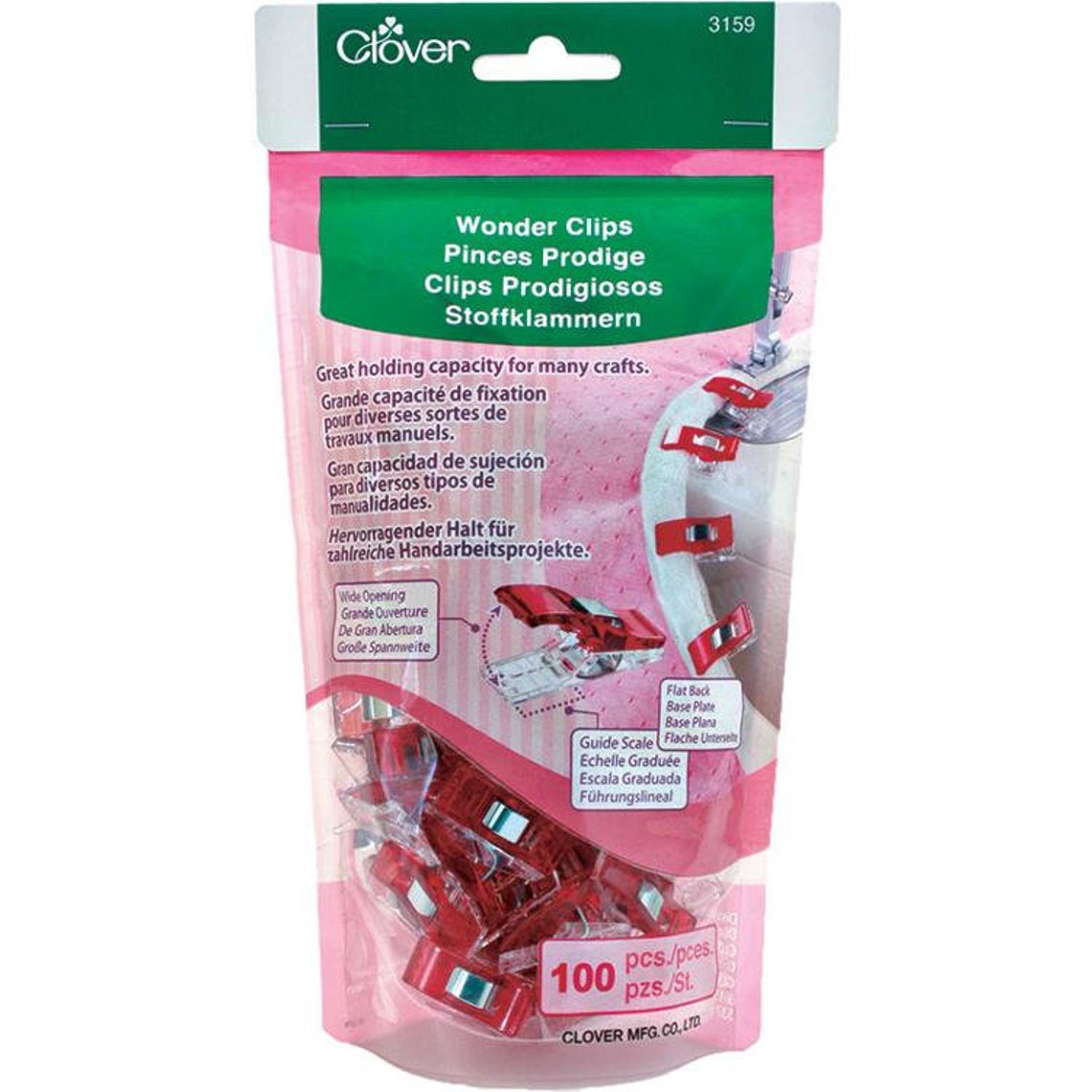 Clover 3159 - Wonder Clips - 100pcs