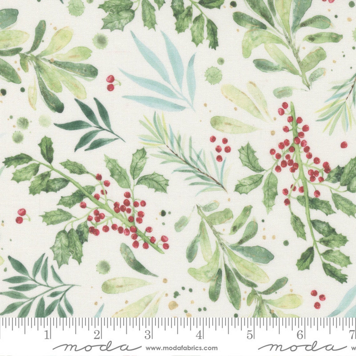 Comfort & Joy by Laura Muir of Create Joy Project for Moda - Cloud Holly & Friends