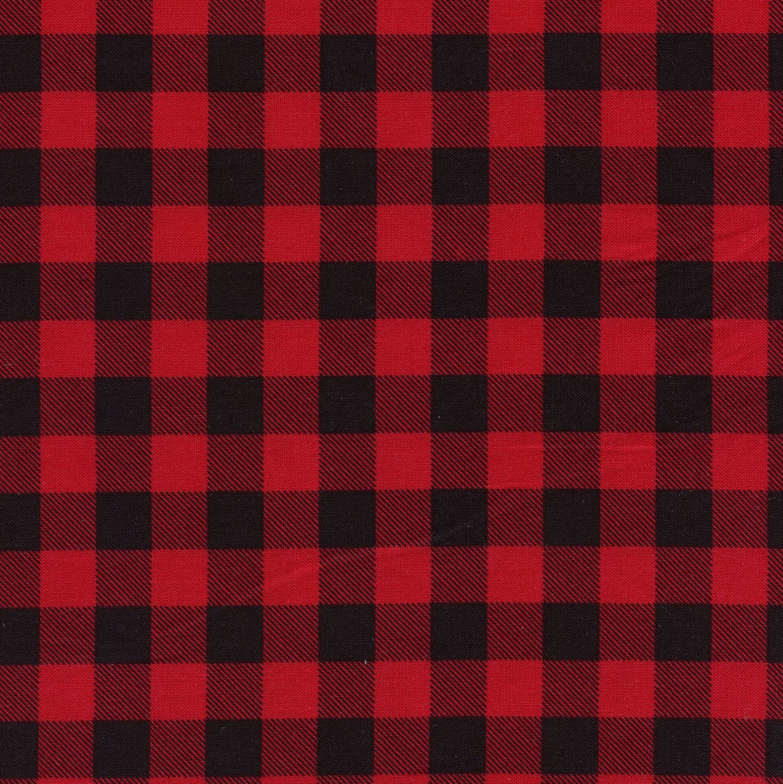 Buffalo Check by Timeless Treasures -Red/Black