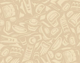 Discover Canada Pacific Northwest by Robert Kaufman - Native Spirit - Light Cream