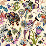 Paintbrush Studio UBUNTU 120-99782 Giraffes & Elephants - Geometric Safari