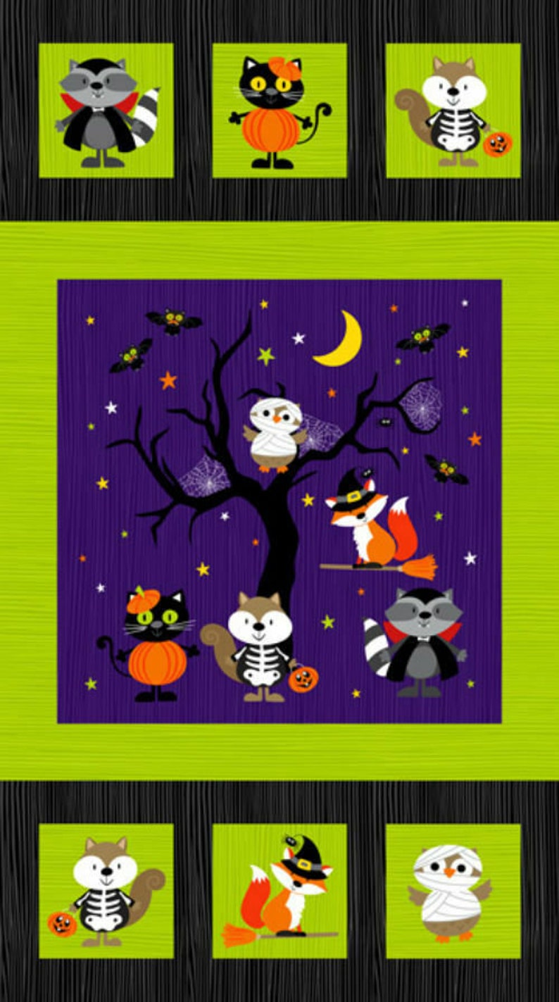 Northcott - Deborah Edwards - Halloween Woodland Haunt - Panel