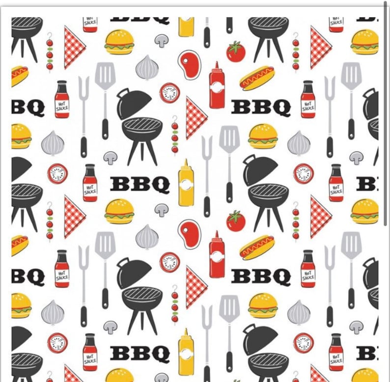 Grill Master- King of The Grill By Camelot Fabrics