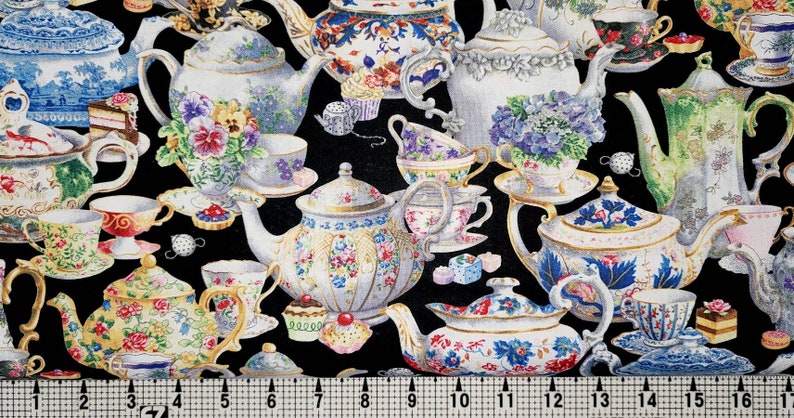 Elizabeth's Studio- Fancy Tea- 34000BLACK